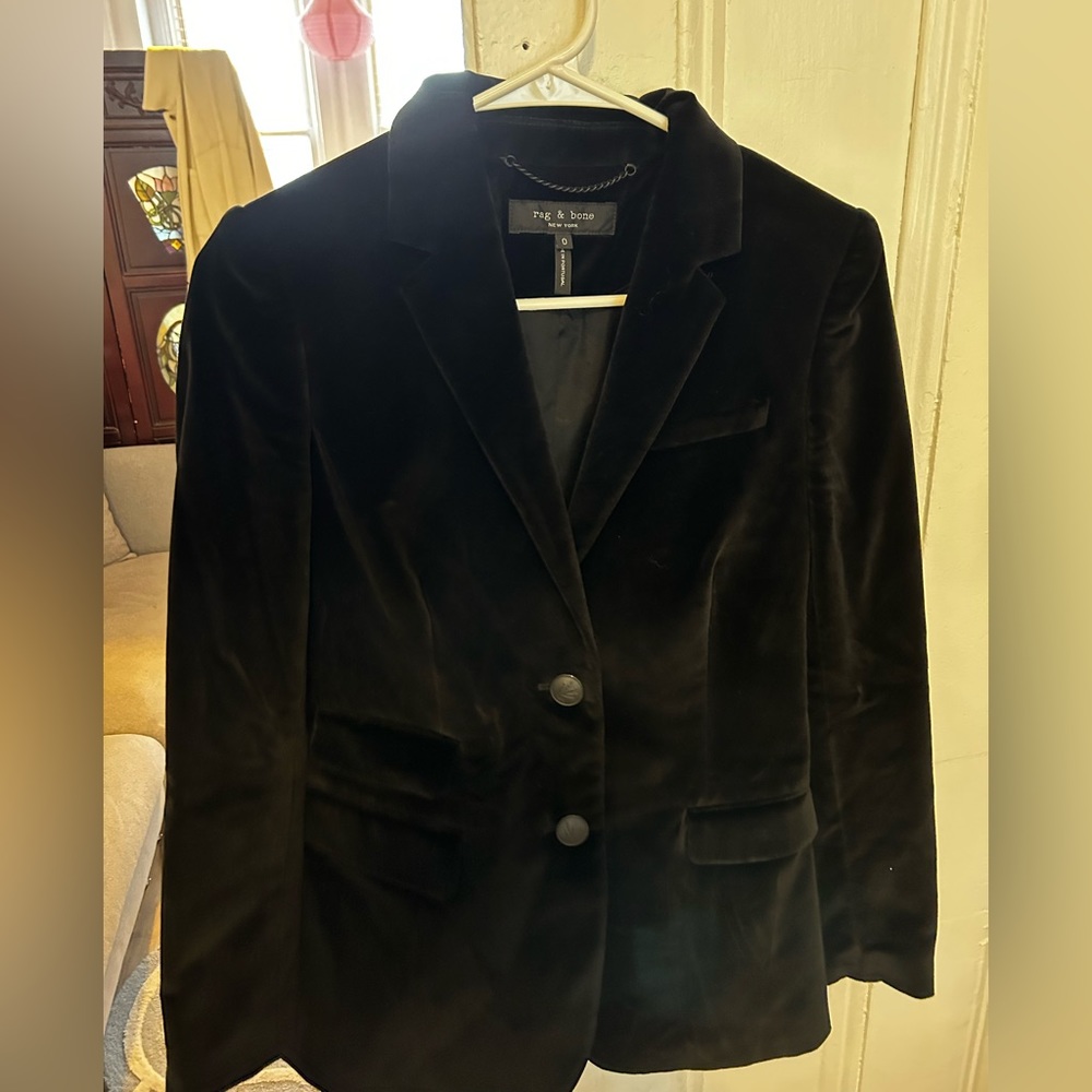Rag & Bone - Black Corduroy Blazer